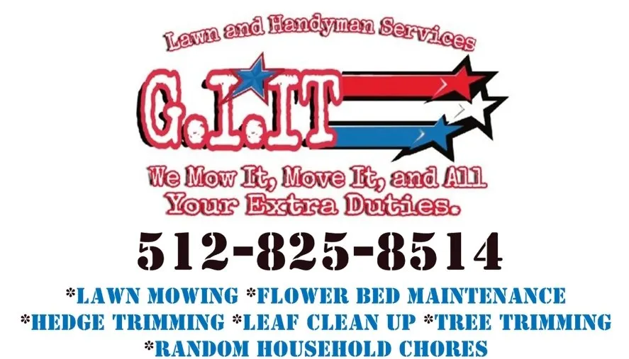 Local lawn mowing service in Round Rock, TX - G.I. IT Lawn & Handyman Services