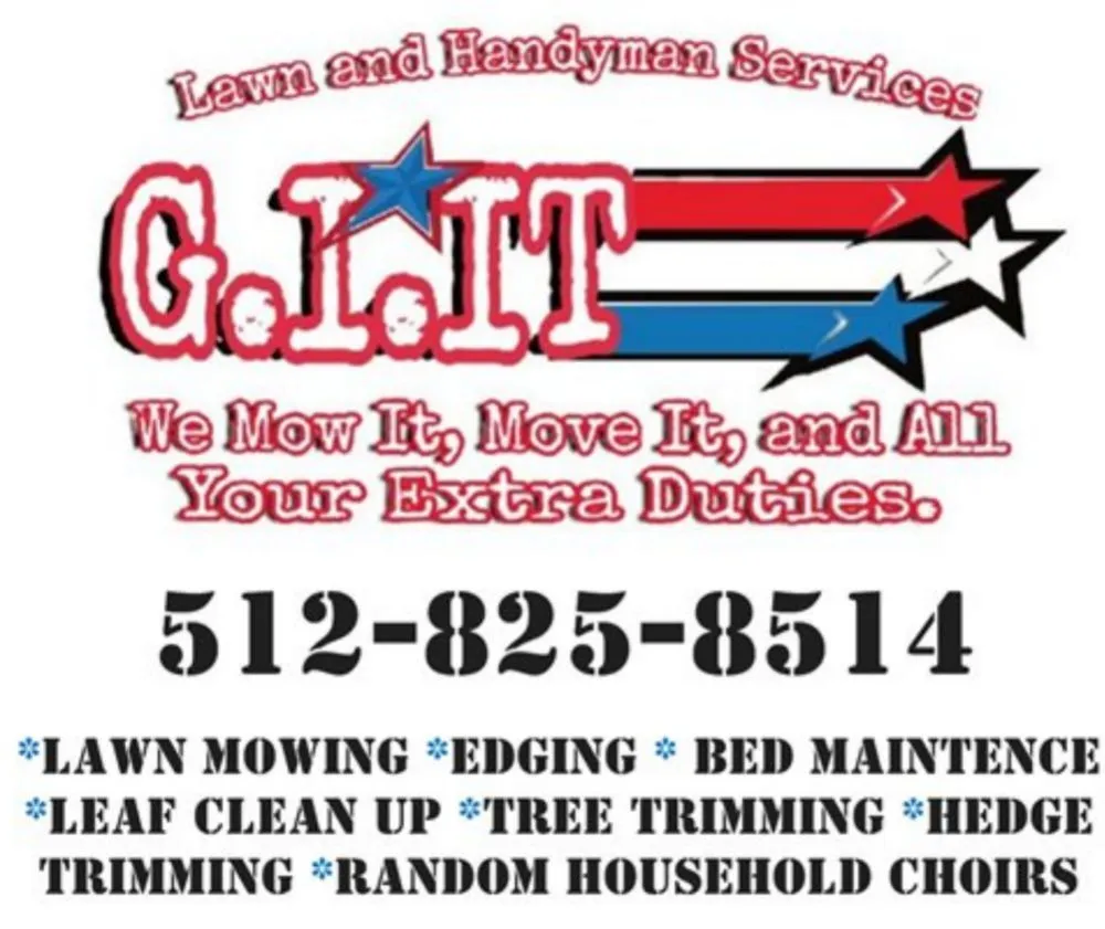 Reliable lawn care service in Round Rock, TX - G.I. IT Lawn & Handyman Services