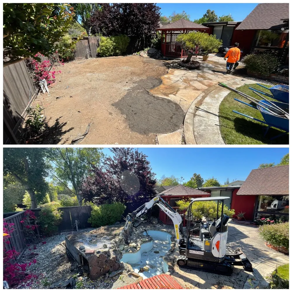 Custom yard maintenance experts serving San Francisco, CA - Giant Hauling & Demolition