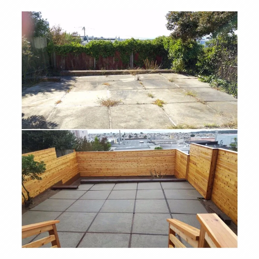 Custom outdoor landscaping in San Francisco, CA by Giant Landscaping