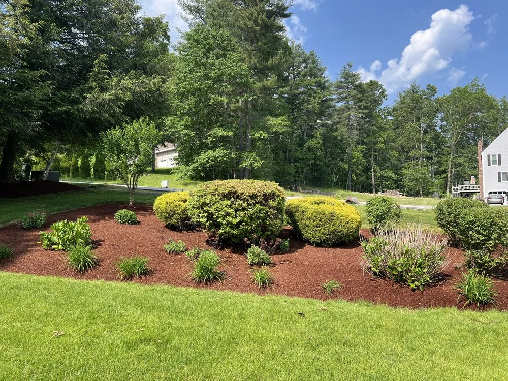 Professional lawn mowing service for beautiful yards in Manchester, NH by Giant Landscaping Services