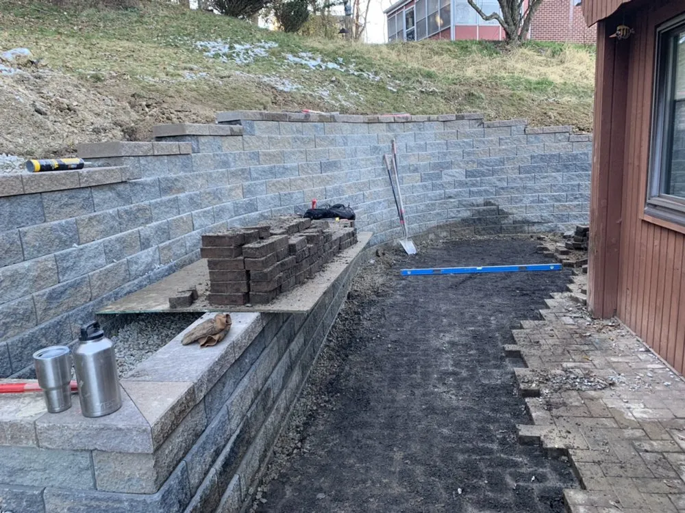 Affordable landscape installation in Pittsburgh, PA by Gibbons Landscaping