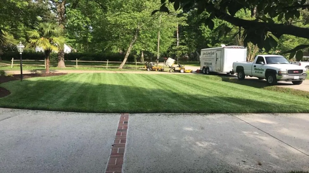 Custom landscaping services in Newport News, VA by Gibbs Lawn Care