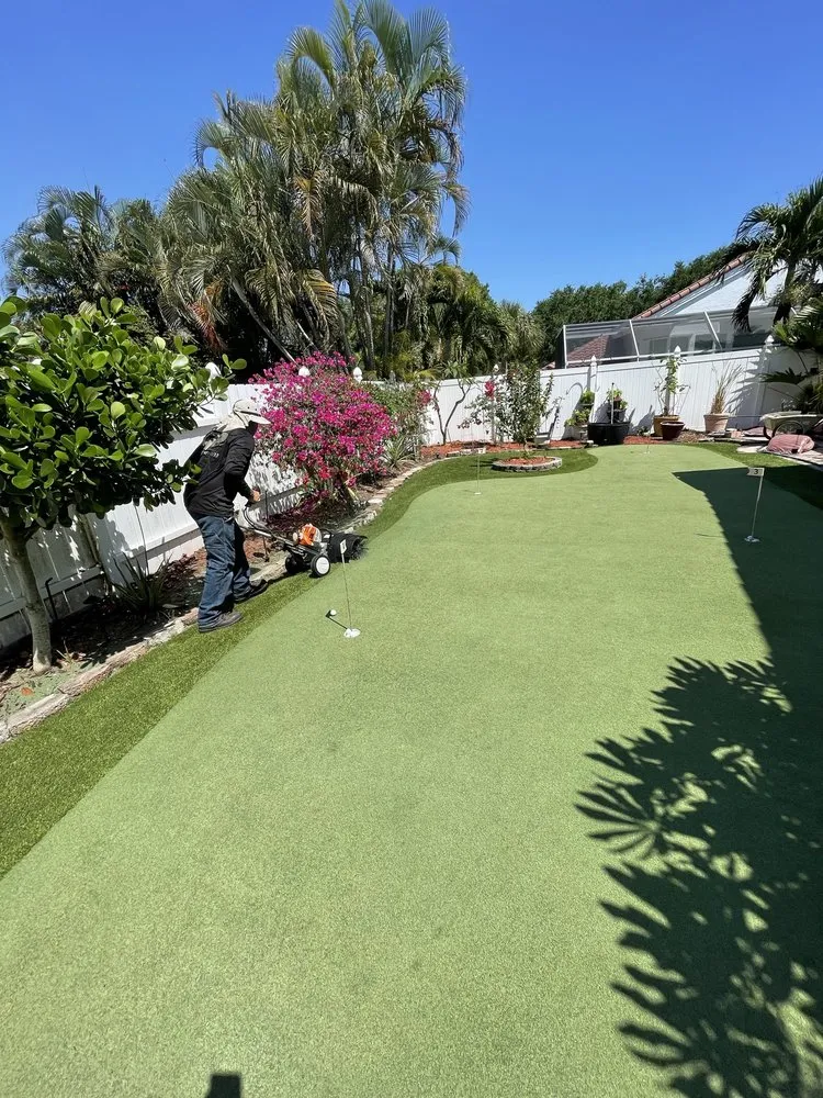 Local outdoor landscaping in Boca Raton, FL - Gibbs Pro Services