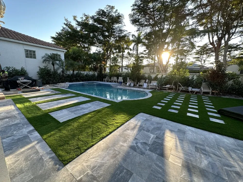 Reliable landscape design in Boca Raton, FL by Gibbs Pro Services