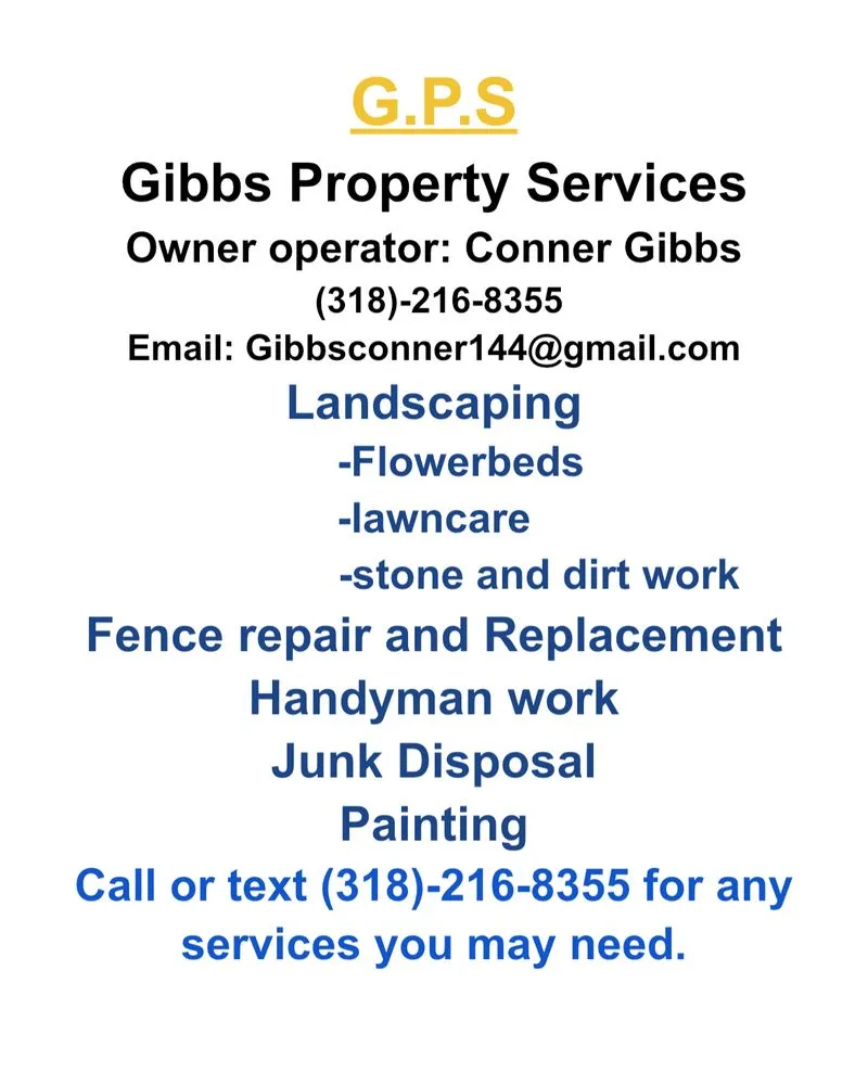 Local residential landscaping in Bossier City, LA - Gibbs Property Services