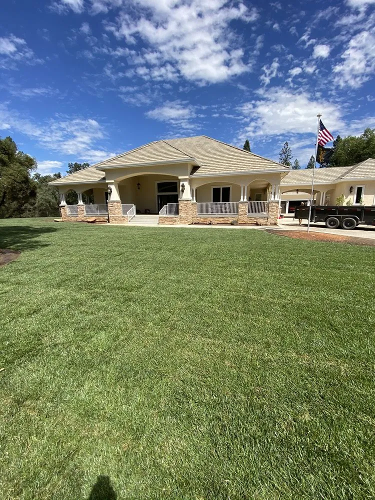 Trusted lawn mowing service in Sonora, CA by Gibson Custom Landscape