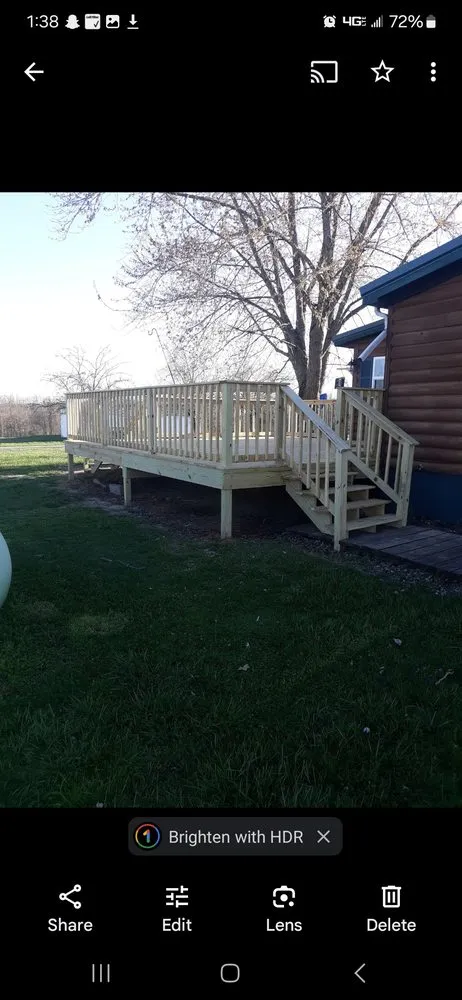 Professional landscape installation for outdoor upgrades in West Union, OH by Gibson Handyman & More