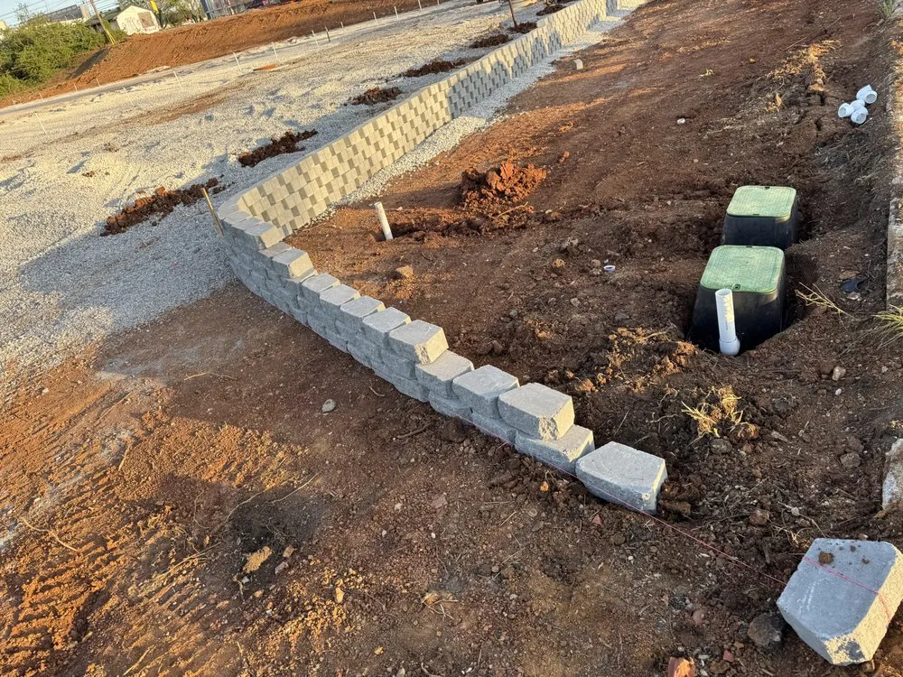 Professional landscape design with custom design in Sharps Chapel, TN by Gibson Land Services