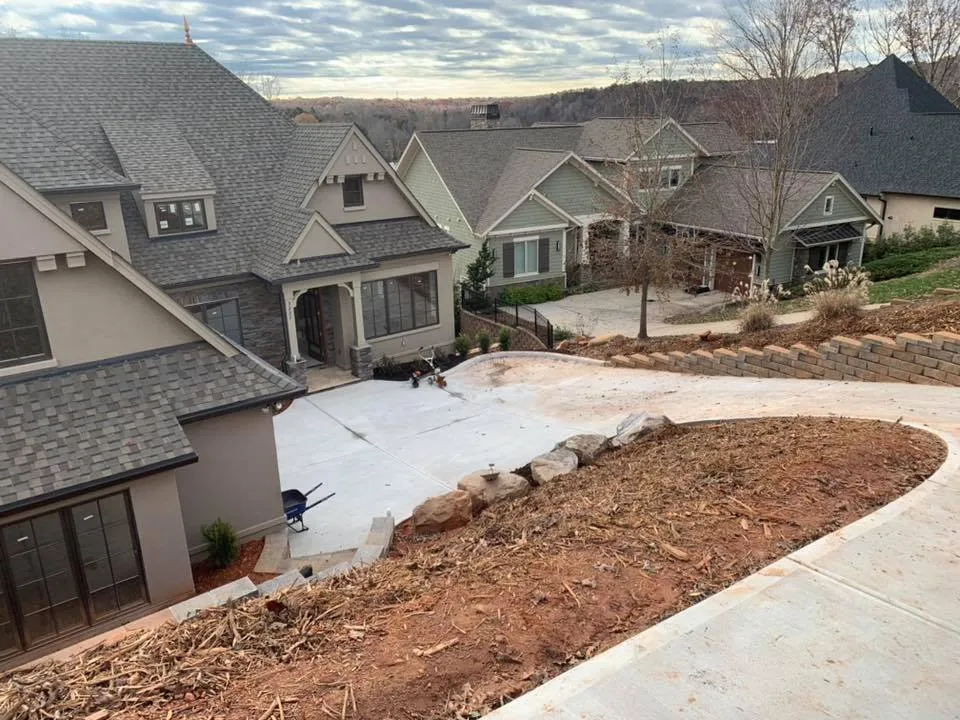 Professional residential landscaping for homes in York, SC by Gibson LawnCare