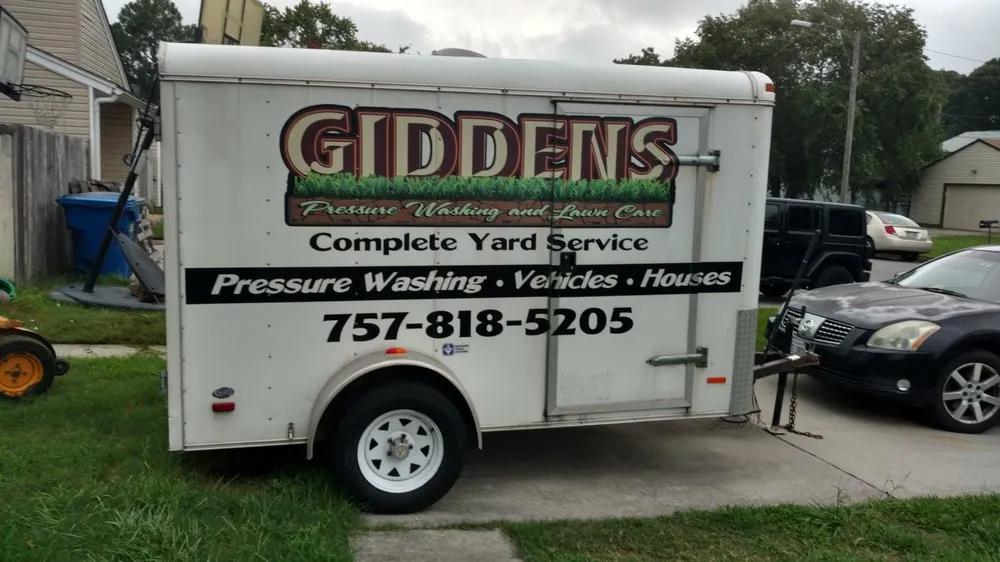 Local residential landscaping in Virginia Beach, VA by Giddens Pressure Washing and Lawn Care