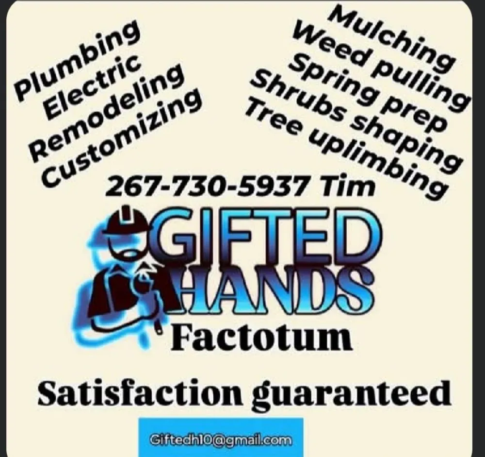 Professional outdoor landscaping experts serving Philadelphia, PA - Gifted Hands Factotum