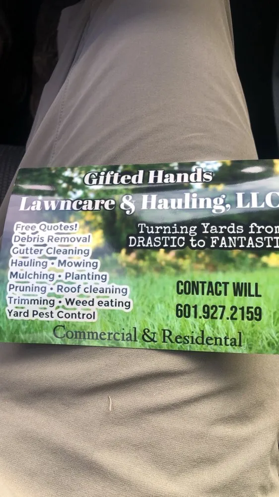 Professional landscaping services for homes in Jackson, MS by Gifted Hands Lawncare & Hauling