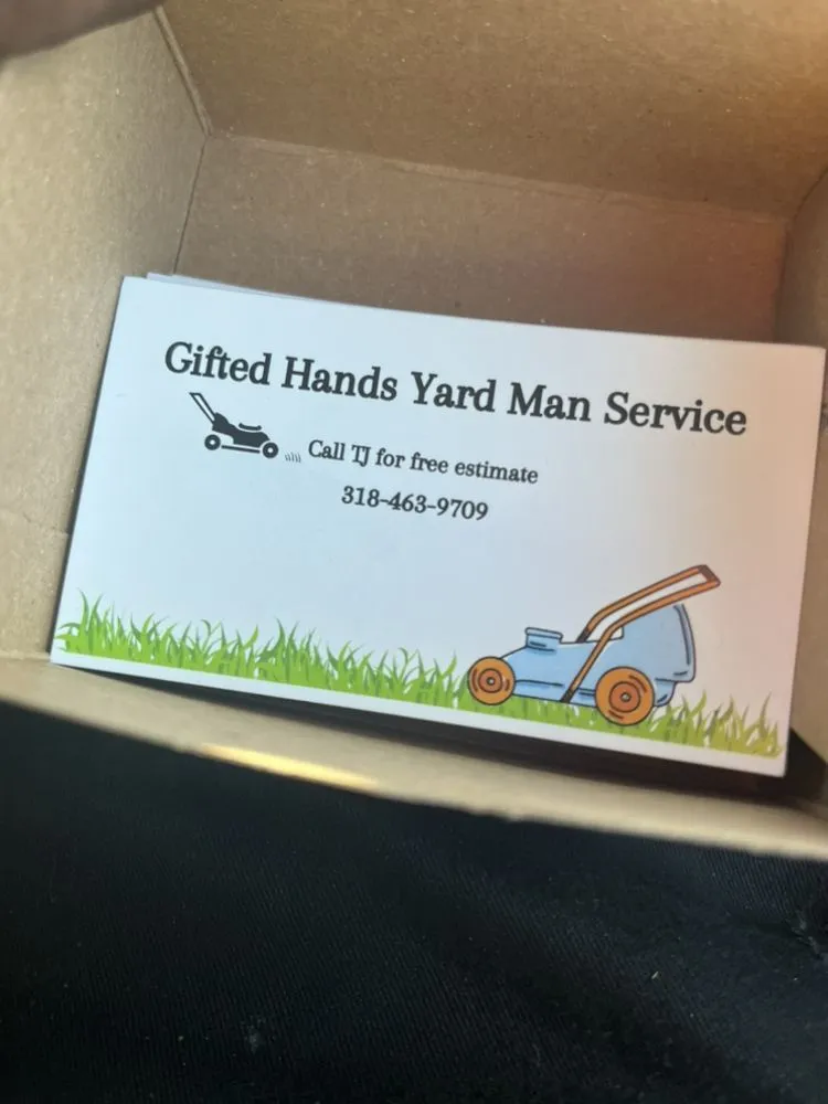 Professional landscape design for year-round maintenance in Bossier City, LA by Gifted hands yard man service