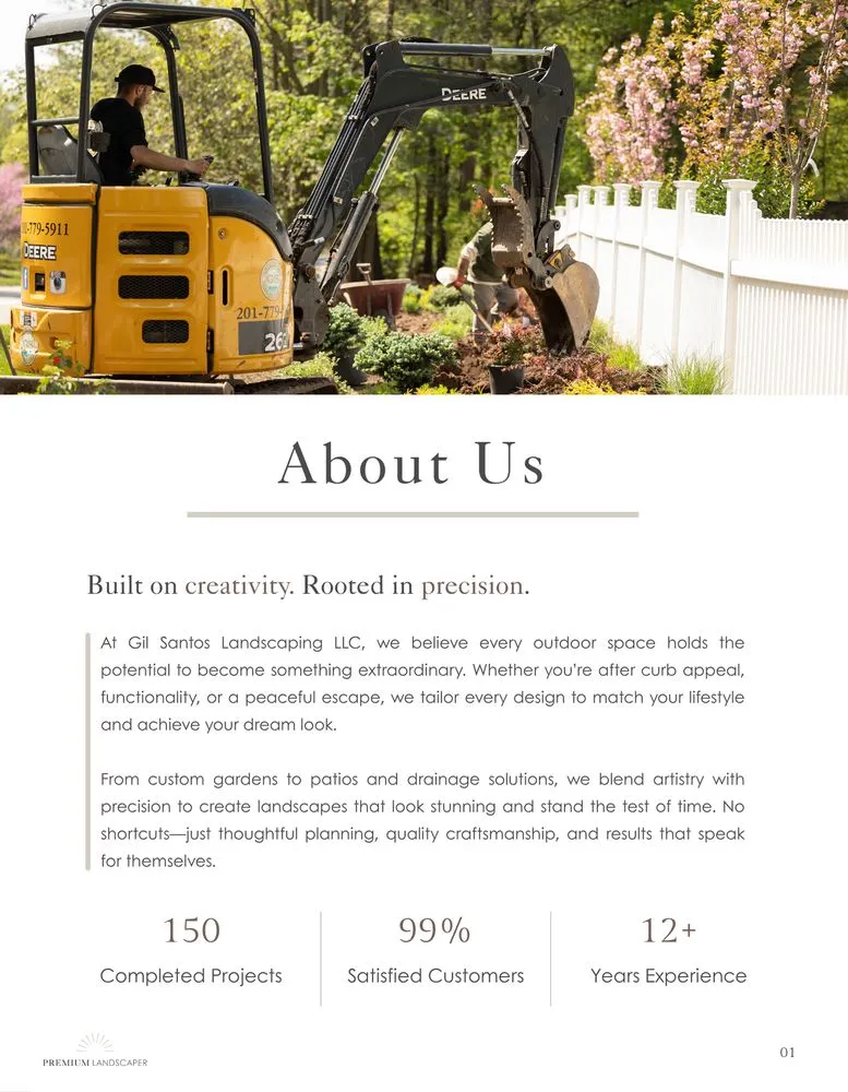 Custom lawn care service in Park Ridge, NJ by Gil Santos Landscaping