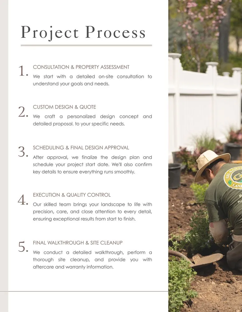 Local landscape design in Park Ridge, NJ by Gil Santos Landscaping