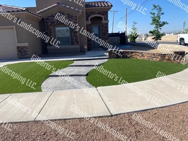 Professional lawn mowing service for residential properties across El Paso, TX - Gilberto's Landscaping
