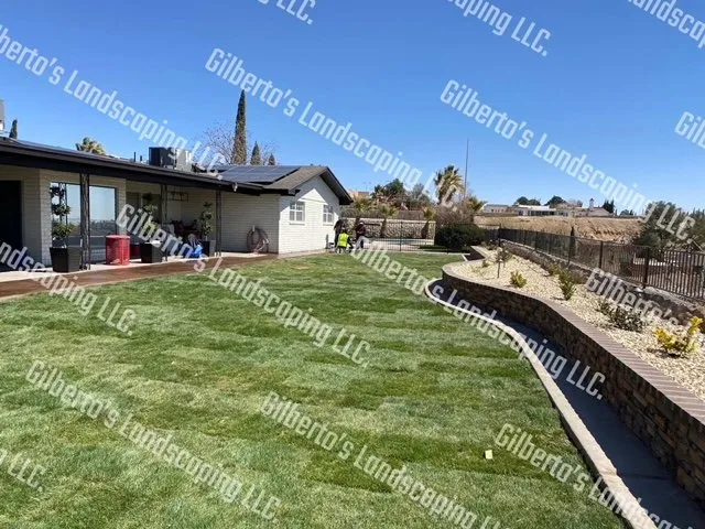 Reliable outdoor landscaping for homes in El Paso, TX by Gilberto's Landscaping