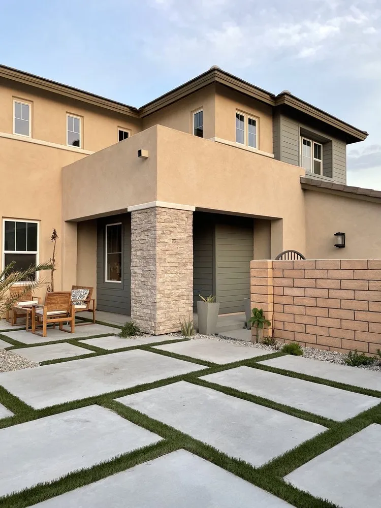 Custom landscape installation for beautiful yards across Cathedral City, CA - Gilberto’s Maintenance Services