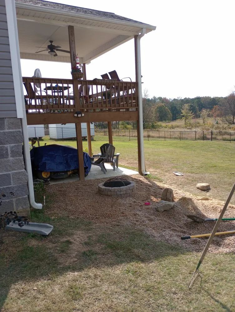 Custom garden landscaping for beautiful yards in Cullman County, AL by Gilley Construction & Landscaping