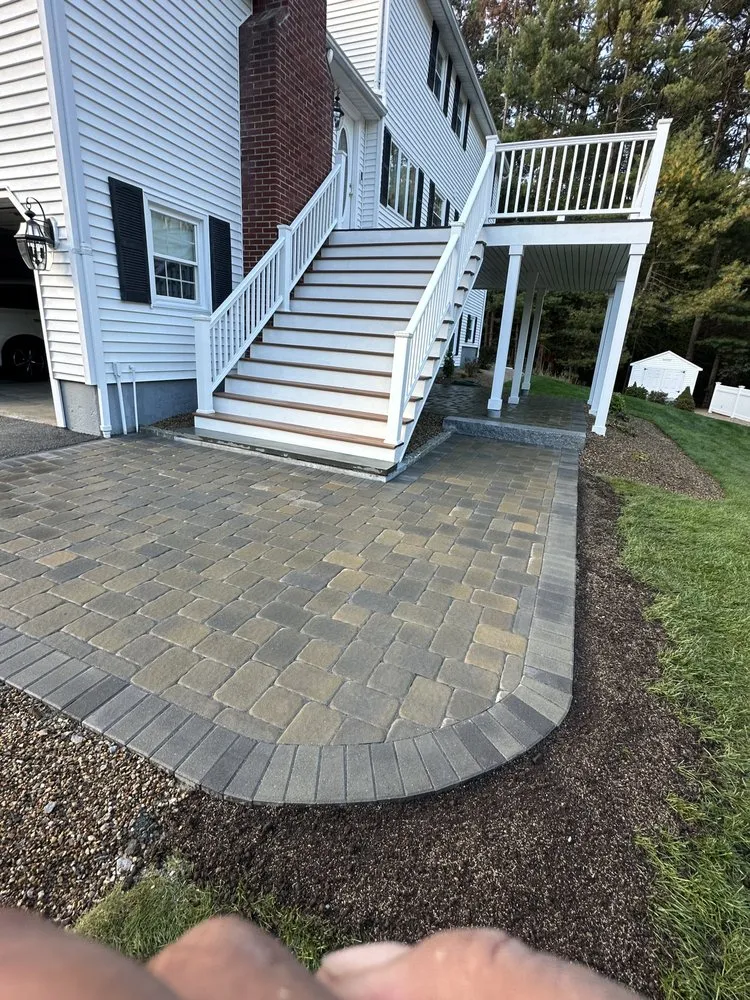 Professional landscape installation near you in Lynn, MA by Gilmar & Son