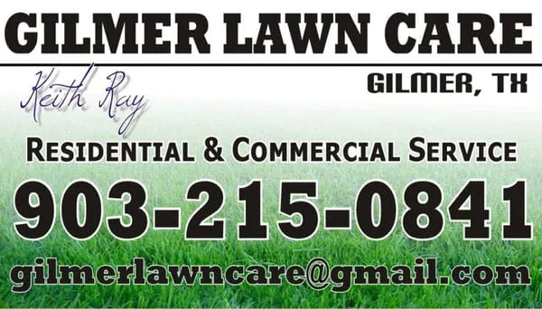 Gilmer Lawn Care Service & Yearly Maintenance