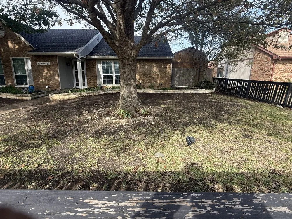 Affordable outdoor landscaping for residential properties in Cedar Hill, TX by Ginale Lawn Services