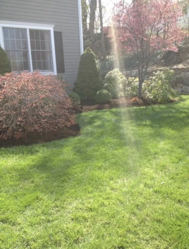 Affordable yard maintenance with custom design in Stamford, CT by Gino's Services