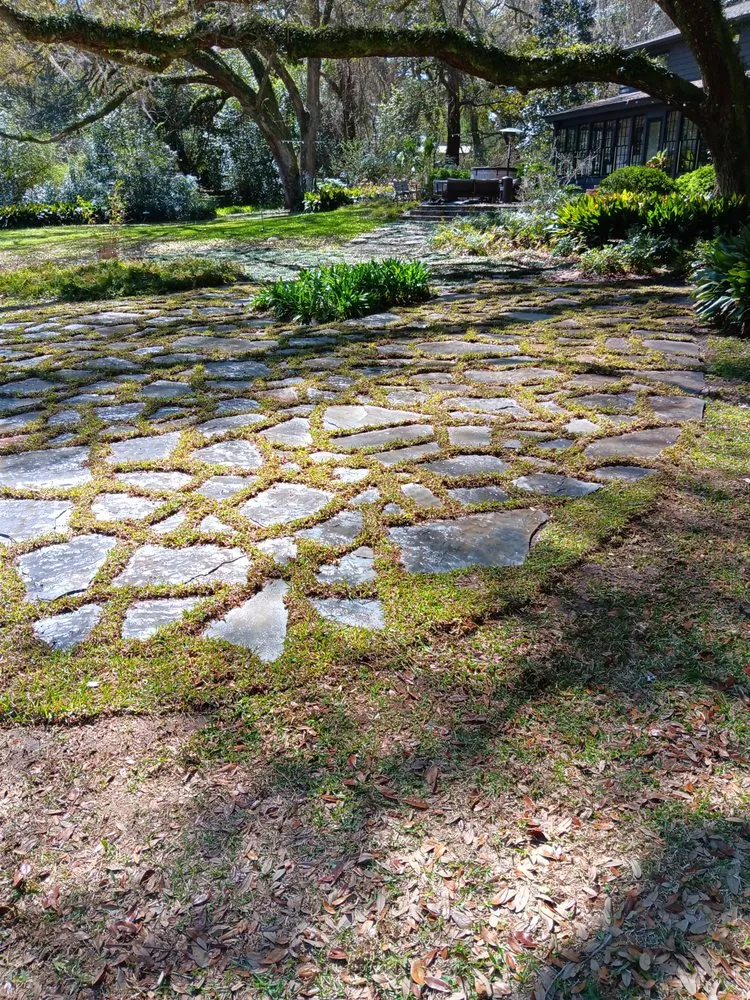 Professional landscape installation for beautiful yards in Tallahassee, FL by Giorgio's Lawn and Lanscape Works