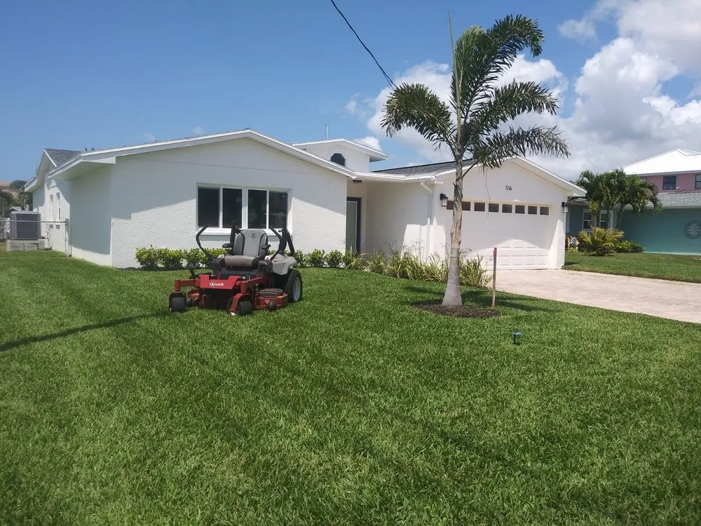 Trusted lawn mowing service in Dunedin, FL by Gio's Multitask Lawn & Landscaping