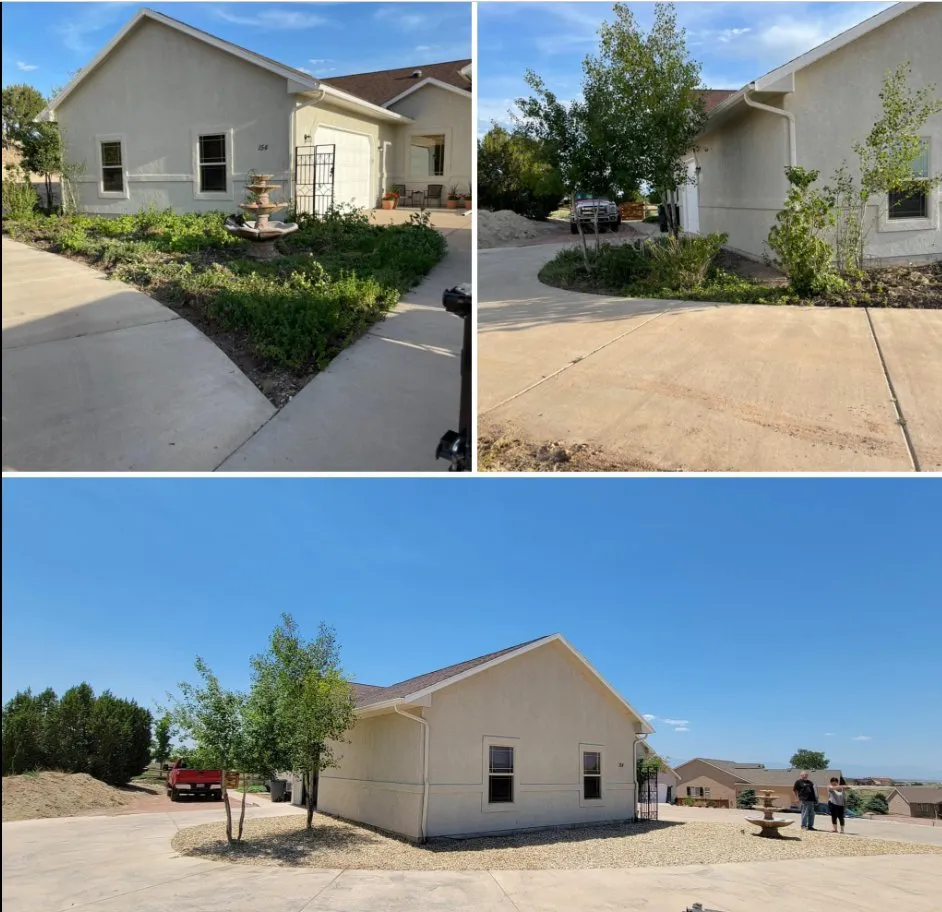 Expert landscape design for homes in Pueblo, CO by Giovanni's Landscaping & Skid Work
