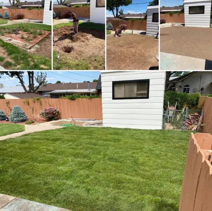 Local landscape installation for residential properties in Pueblo, CO by Giovanni's Landscaping & Skid Work