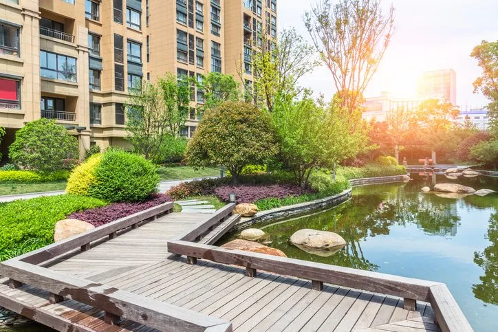 Expert garden landscaping for beautiful yards in West Orange, NJ by Giovine Landscaping