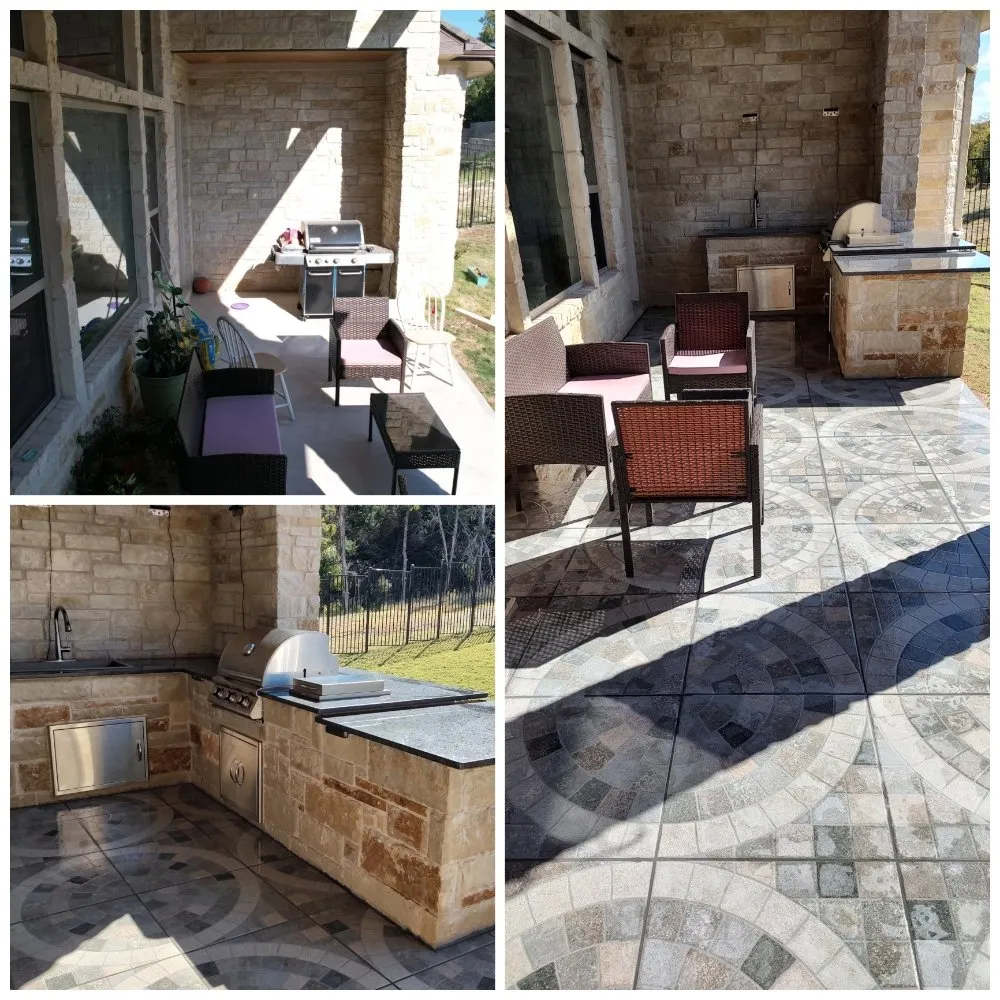 Trusted outdoor landscaping for residential properties across Round Rock, TX - Giraffe Tree & Landscaping Services