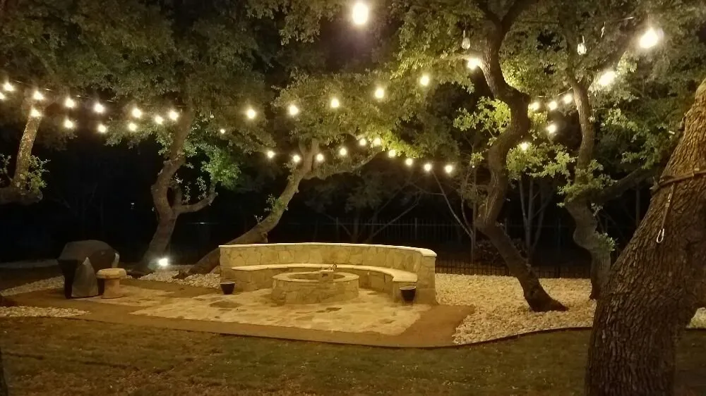 Local garden landscaping for outdoor upgrades in Round Rock, TX by Giraffe Tree & Landscaping Services