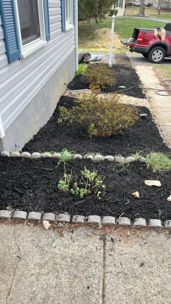 Custom landscape installation in Frederick, MD by Giron Landscaping