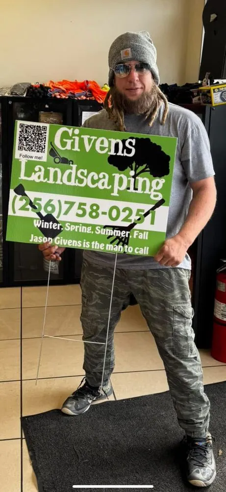 Reliable lawn mowing service with custom design across Hartselle, AL - Givens Landscaping