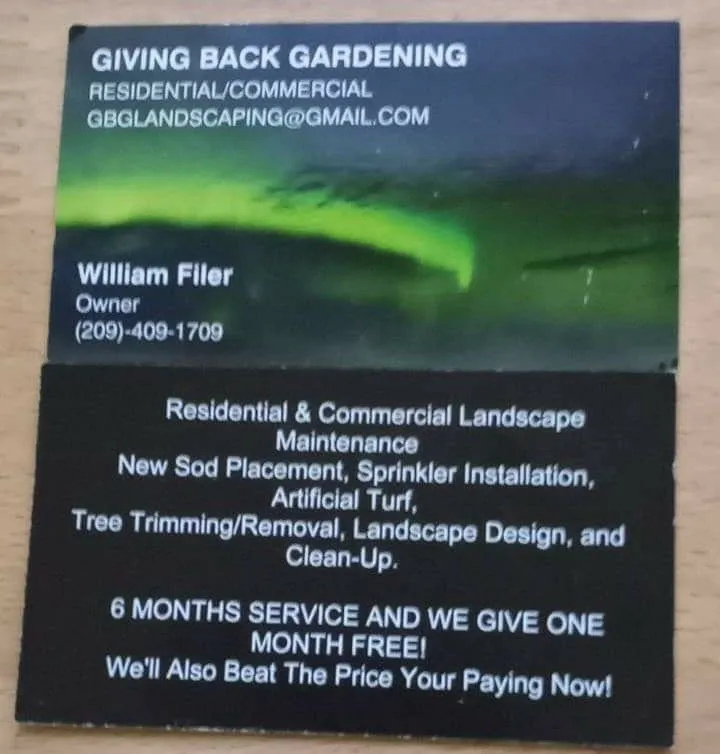 Expert landscaping services for residential properties across Tracy, CA - Giving Back Gardening