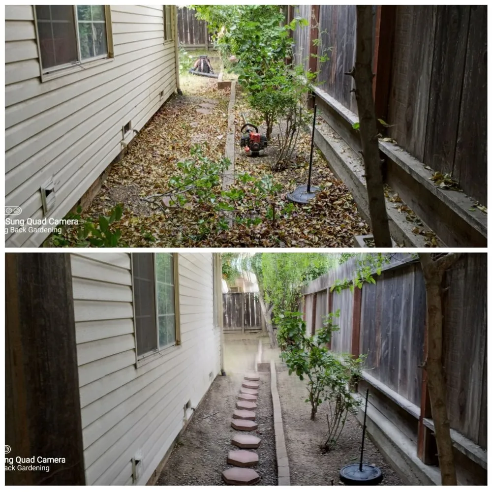 Professional residential landscaping near you across Tracy, CA - Giving Back Gardening