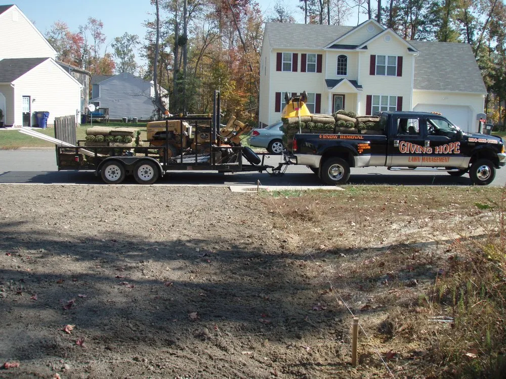 Top-rated residential landscaping in Sandston, VA by Giving Hope Lawn Management