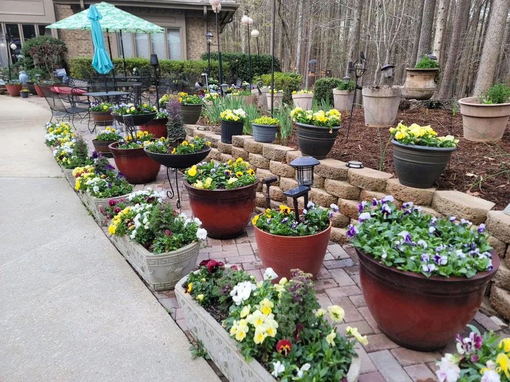 Custom lawn mowing service for homes across Cary, NC - G&J Company