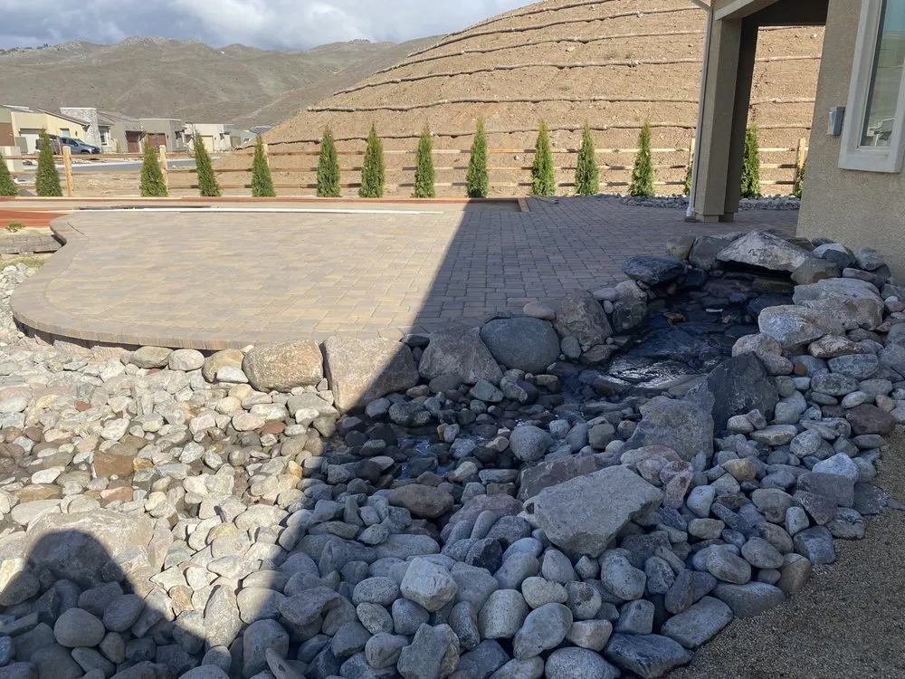 Professional landscape installation for residential properties across Reno, NV - G&J Lawn Care