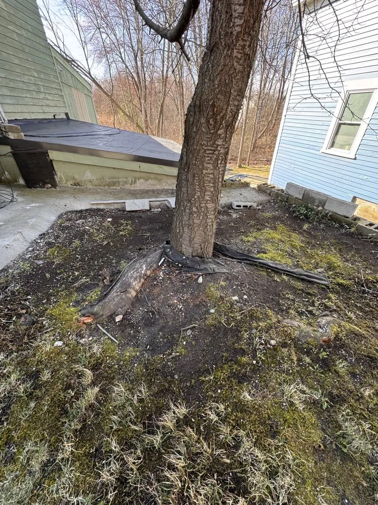 Custom landscape installation in Ayer, MA by GJG Landscaping