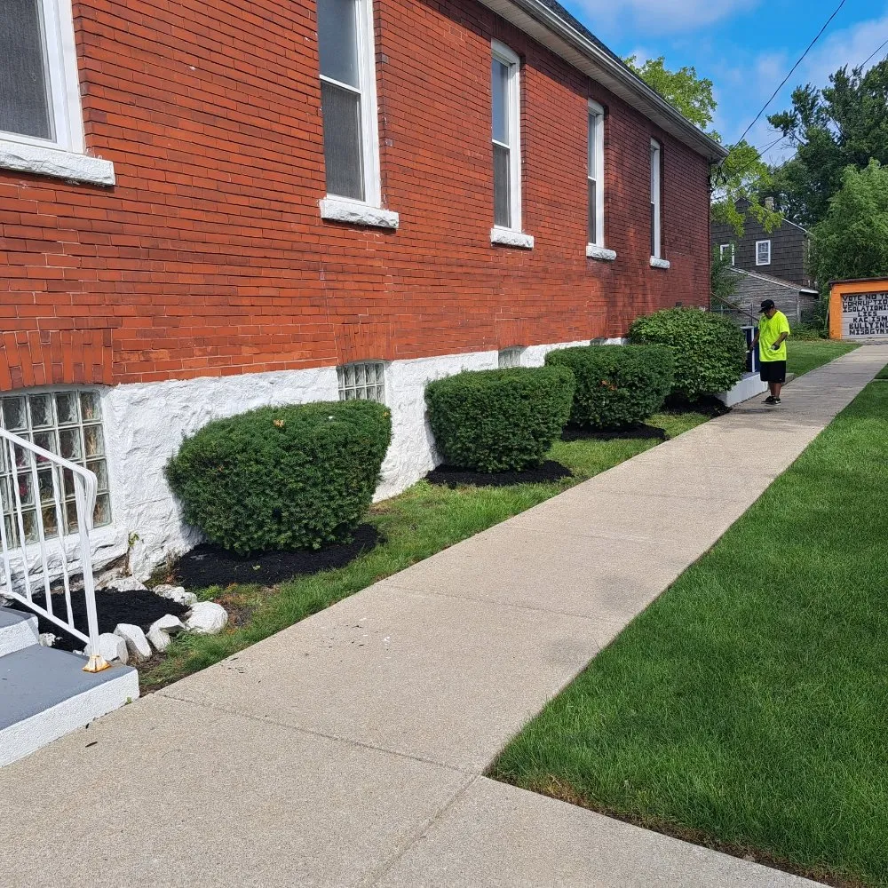 Professional lawn care service for outdoor upgrades across Niagara Falls, NY - GJ'S Janitorial Services