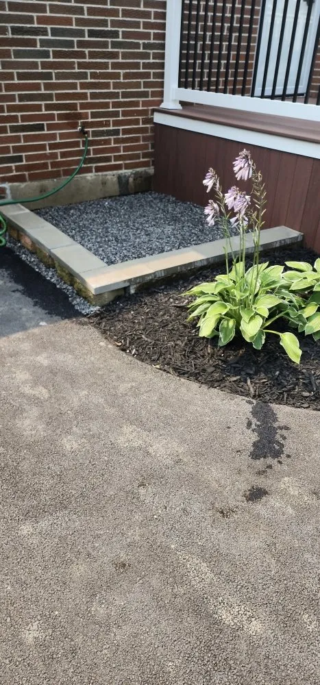 Local garden landscaping with custom design across Grand Island, NY - GK Property Maintenance