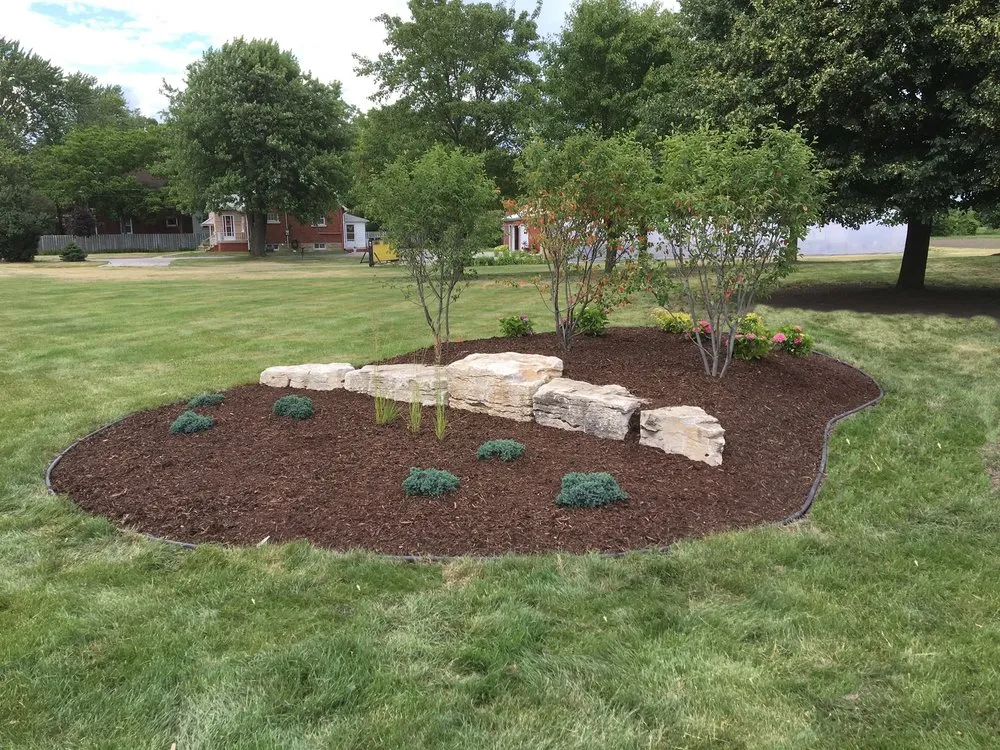 Custom garden landscaping experts serving Grand Island, NY - GK Property Maintenance
