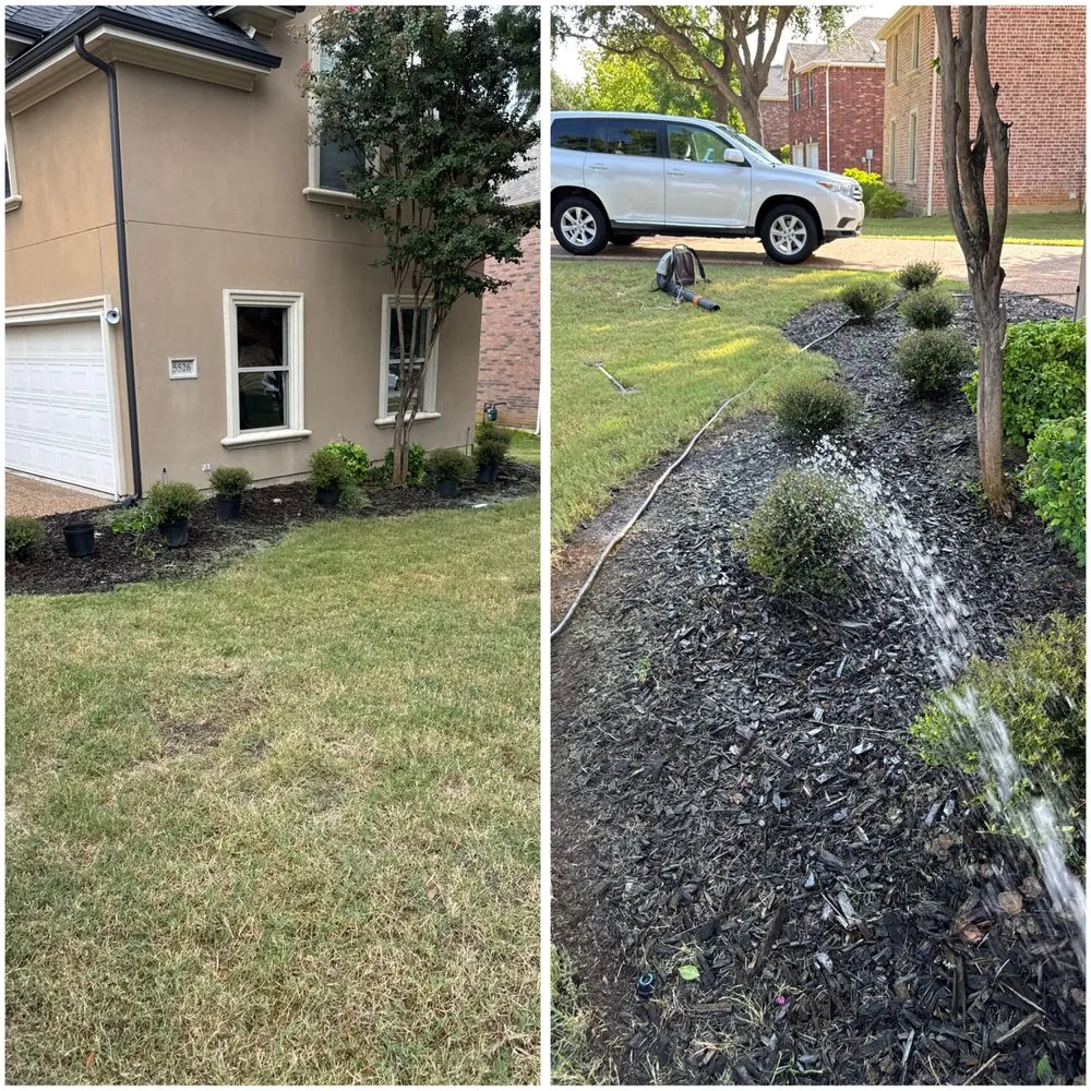 Affordable outdoor landscaping in Dallas, TX by GL Landscape