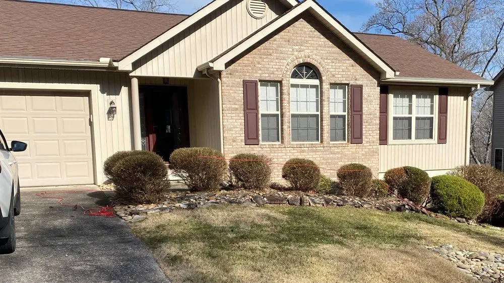 Affordable landscape installation with custom design in Crossville, TN by GladeScape lawn care and landscaping