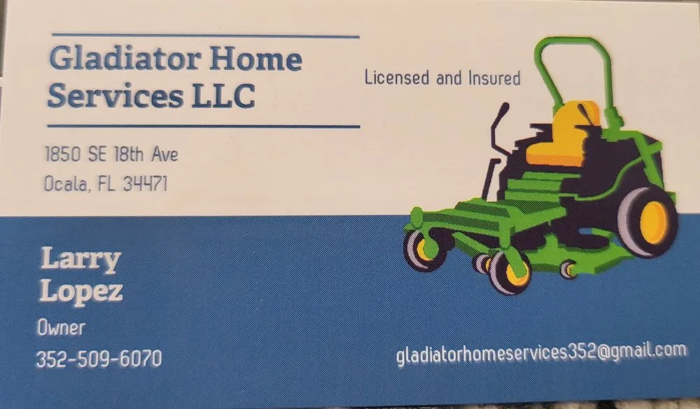 Top-rated residential landscaping in Ocala, FL by Gladiator Home Services