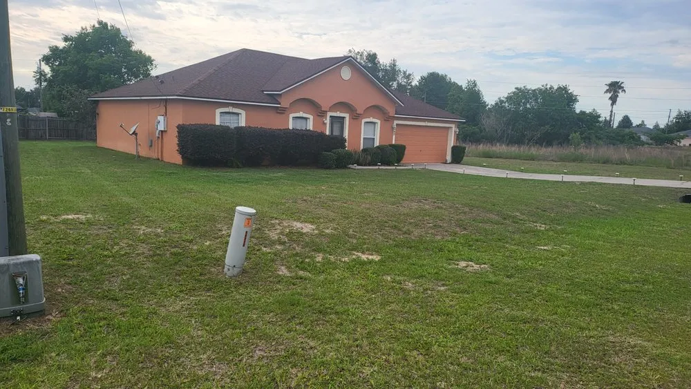 Custom garden landscaping in Ocala, FL by Gladiator Home Services